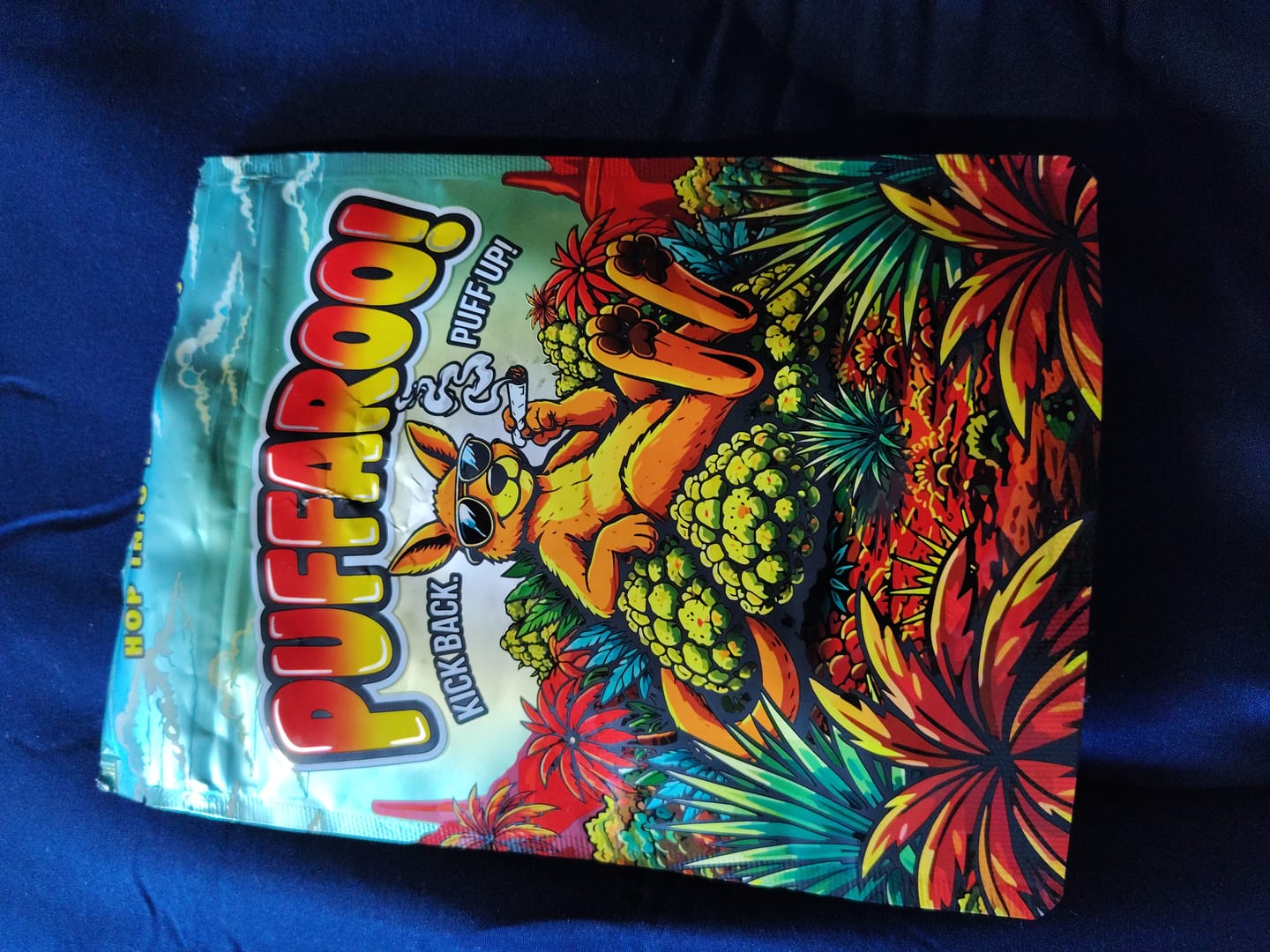 Customer photo review of Puffaroo - Blueberry Headband - 28 Grams - Hybrid