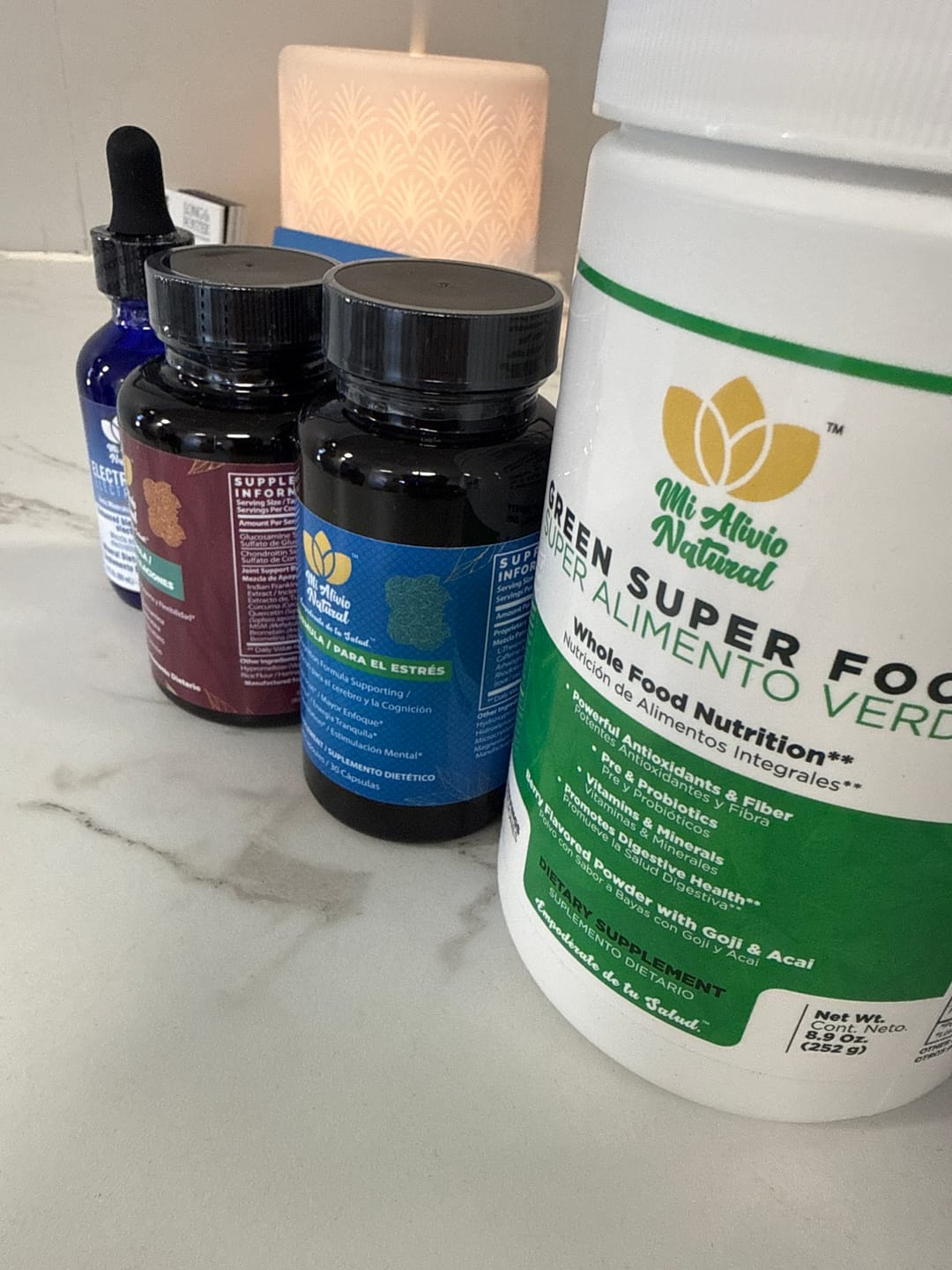 Customer photo review of Pack Total Bienestar – Nutrición e Hidratación Integral
