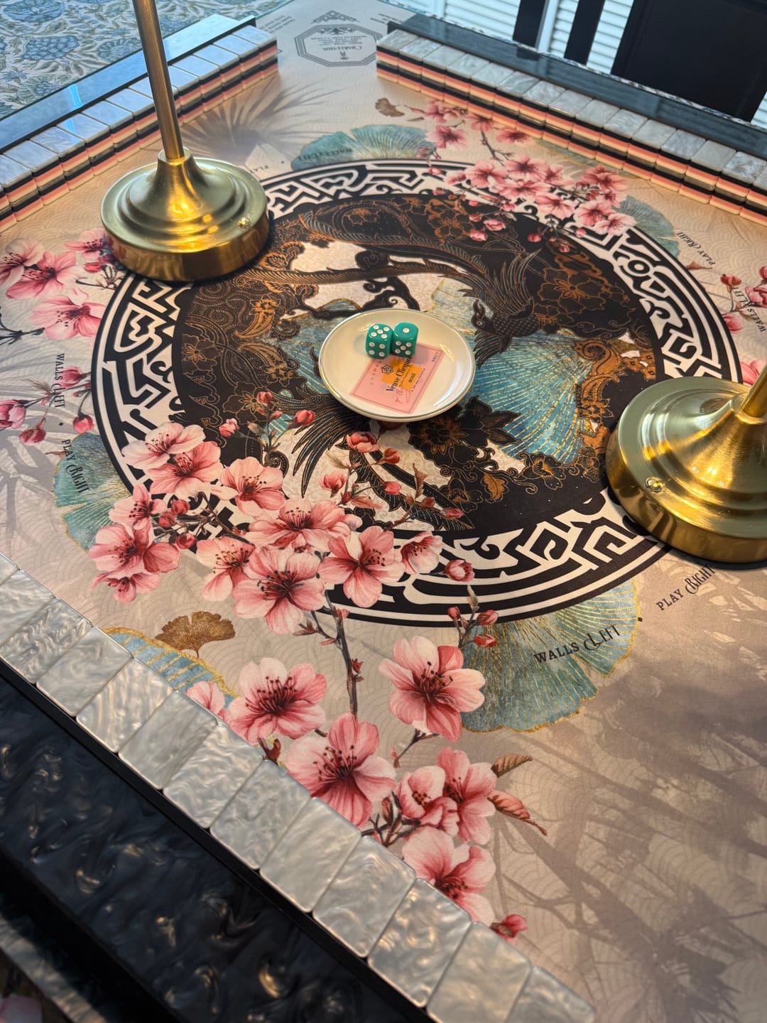 Customer photo review of Imperial Lotus Alabaster White Tiles & Imperial Lotus Mat Bundle
