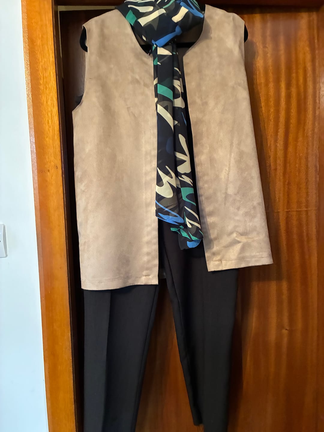 Customer photo review of Soft Touch Faux Suede Fabric