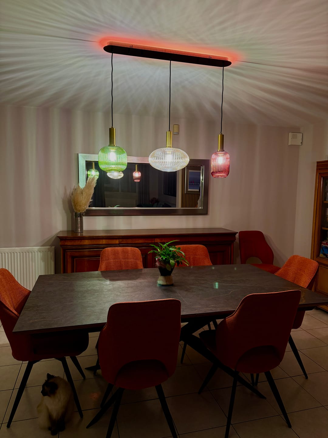 Customer photo review of Suspension CRISTALI | Luminaire cuisine & salle à manger