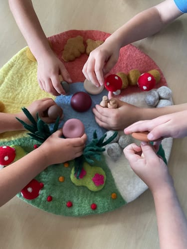 Customer photo review of Four Seasons Play Mat Playscape (Small 45cm Diameter)