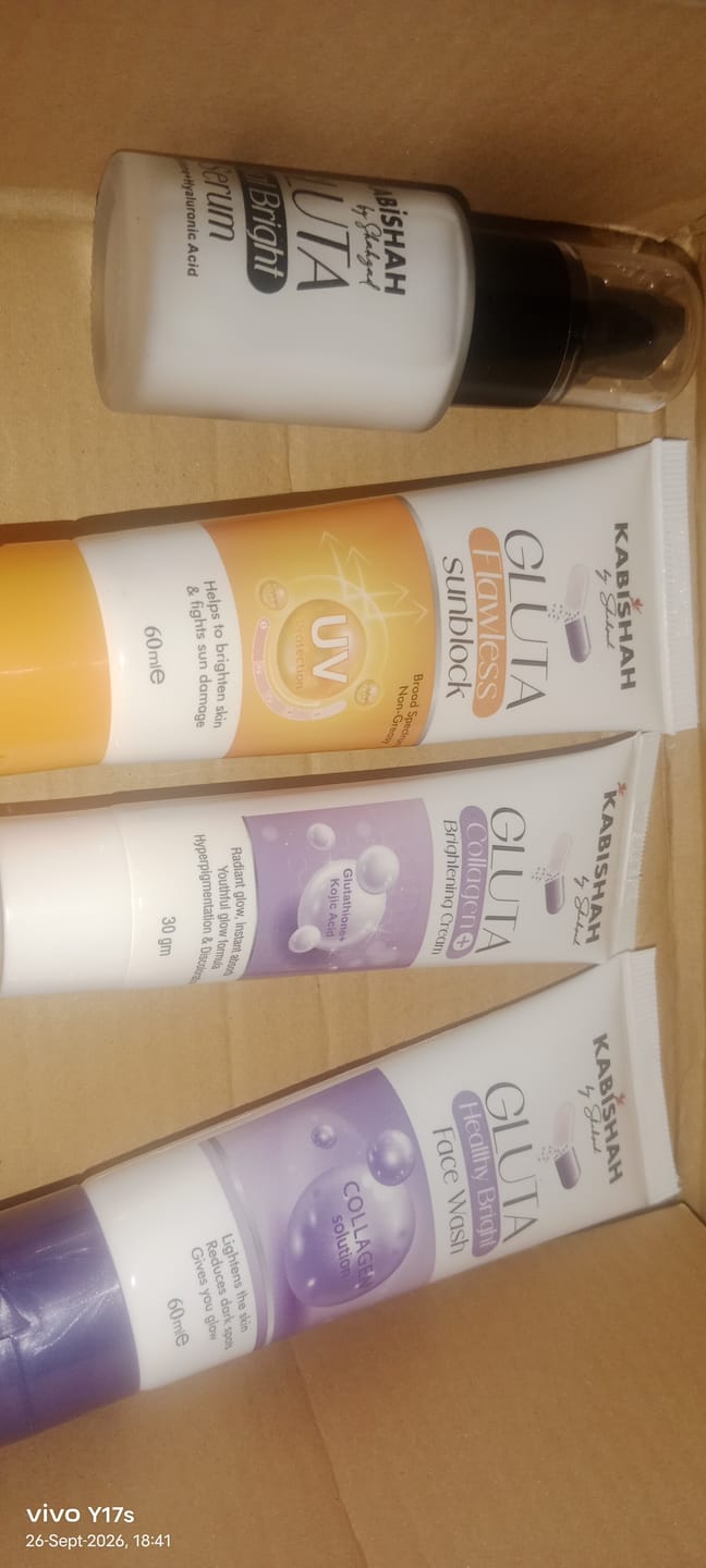 Customer photo review of Gluta Special Radiance Kit