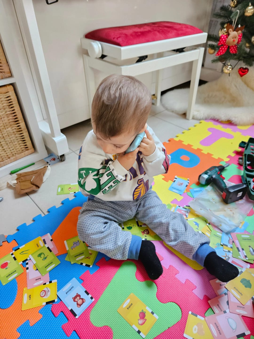 Customer photo review of MyFirstWords™ — Talking Flash Cards for Toddlers