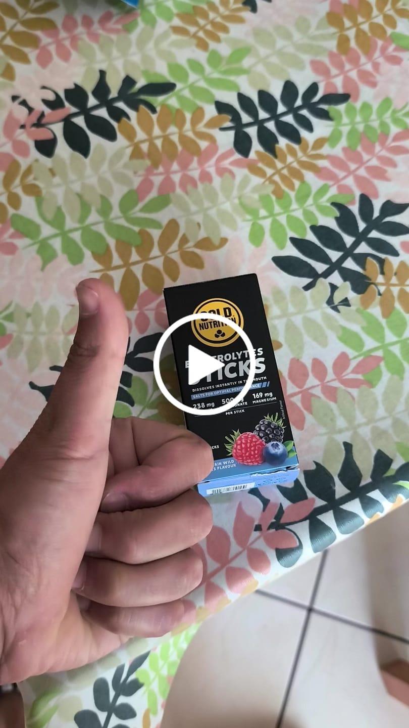 Customer video review of Electrolytes Sticks