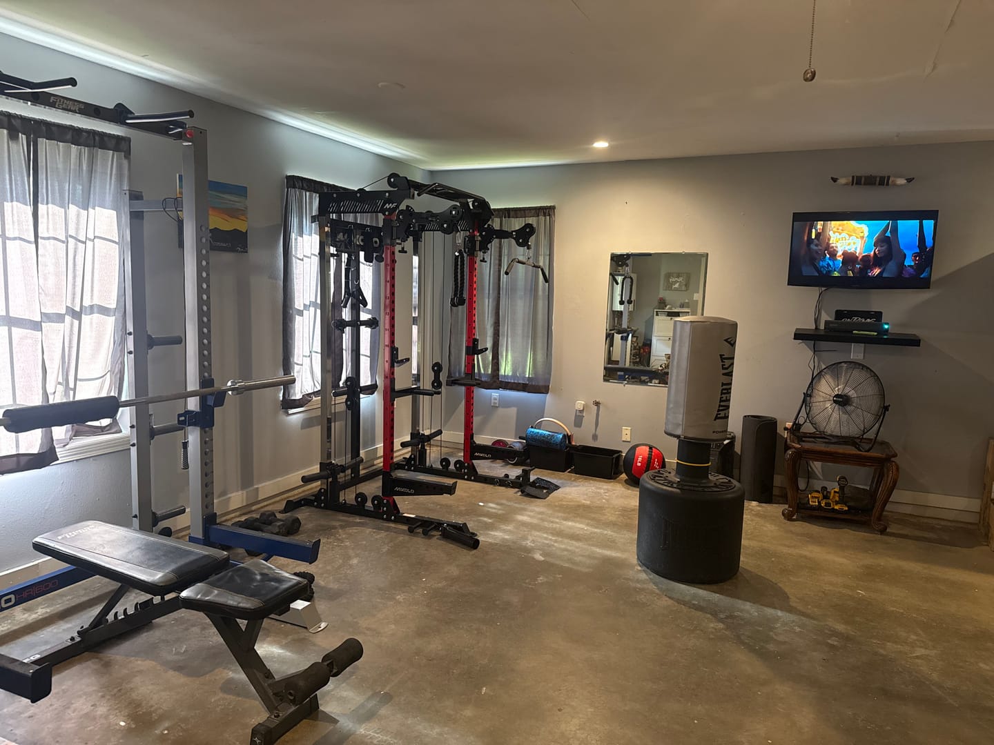 Customer photo review of HR05 Half Rack Functional Trainer with Pivot Arms