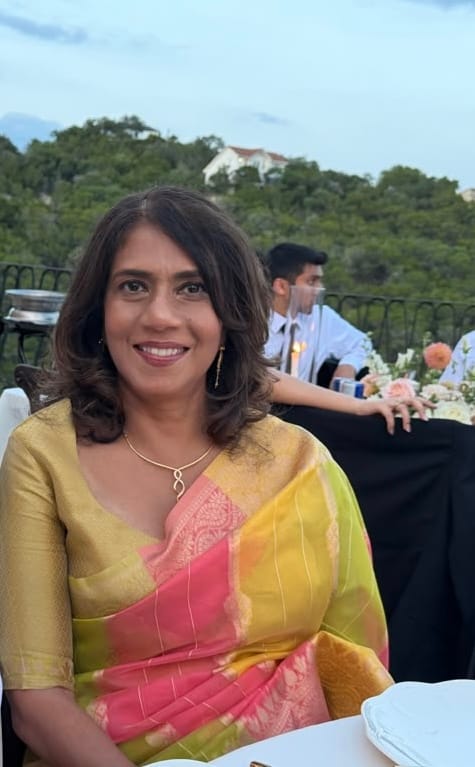 Customer photo review of Green Multicolour Organza Silk Saree