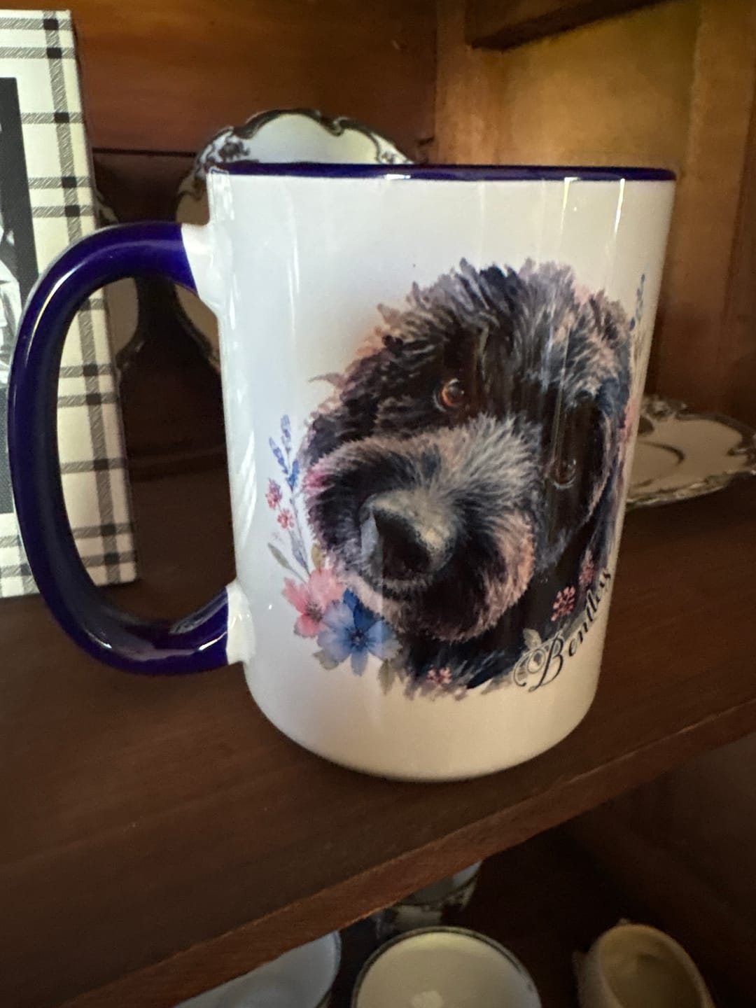 Customer photo review of Watercolor - Personalized Mug