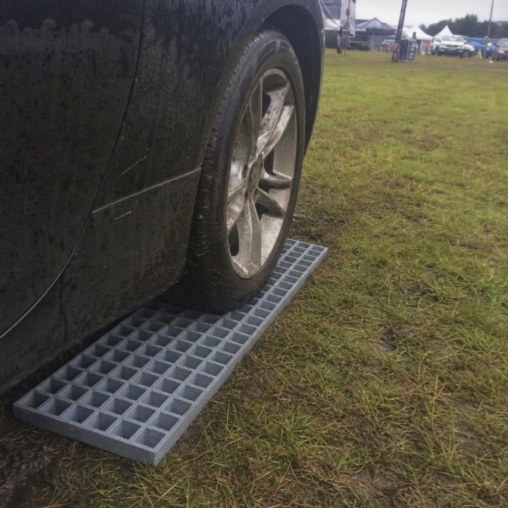 Customer photo review of Road Waffle Boards GRP 25mm 38mm Fibreglass Off Road Pair