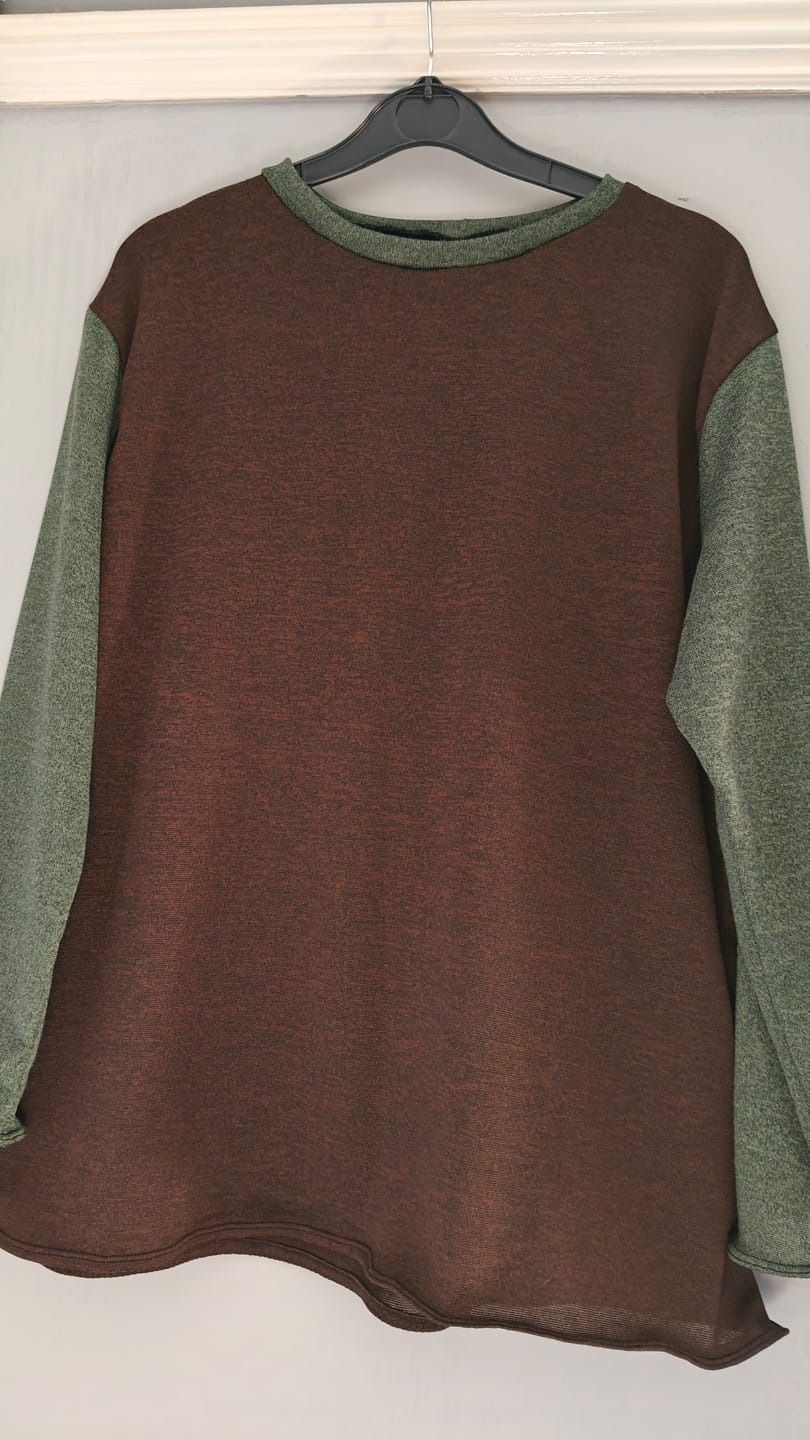 Customer photo review of Melange Knit Fabric