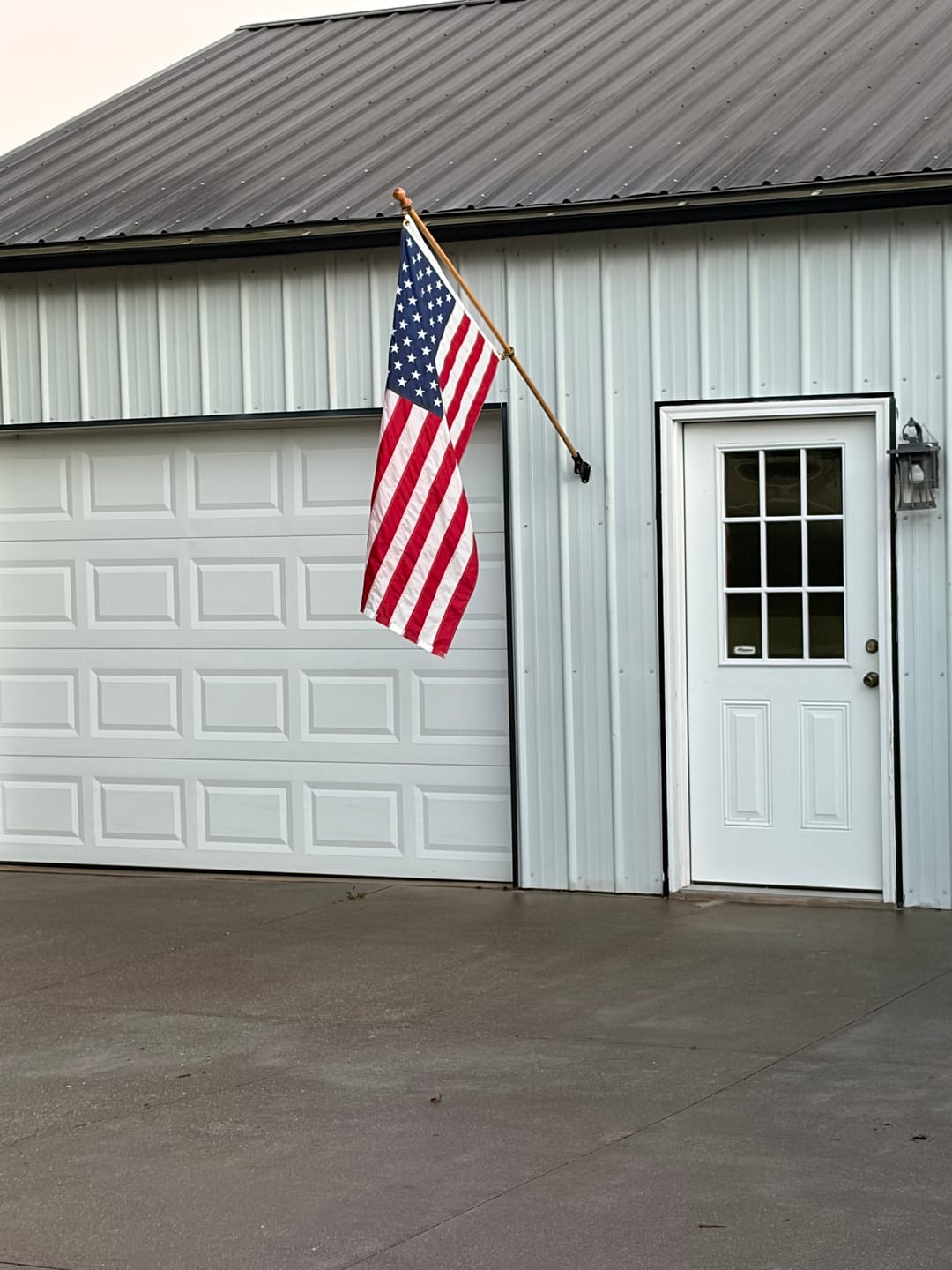 Customer photo review of 3' x 5' American Flag Set