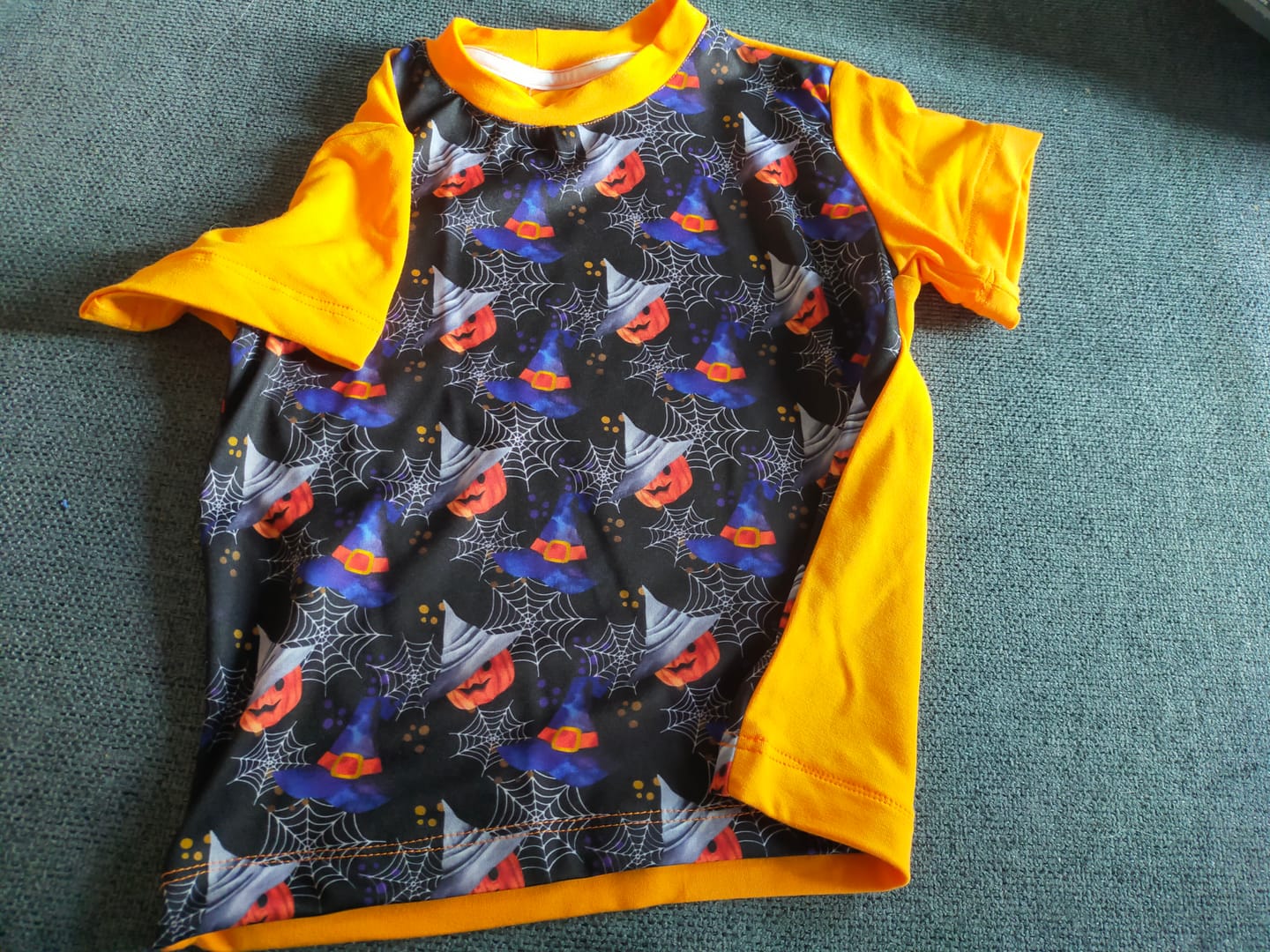 Customer photo review of Spooky Halloween Jersey Fabric