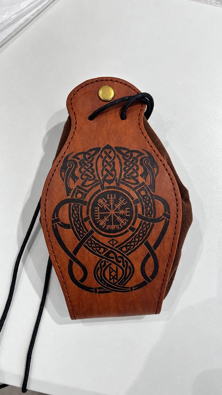 Customer photo review of Norse Dice Belt Pouch