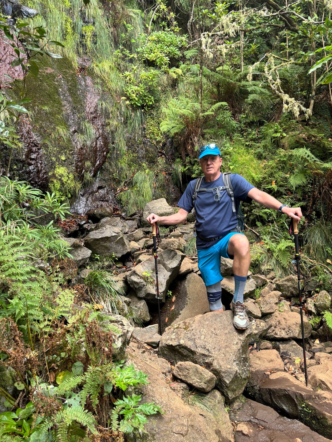 Customer photo review of Wanderstöcke Rugova Pro 3 faltbar & höhenverstellbar – Leicht & stabil