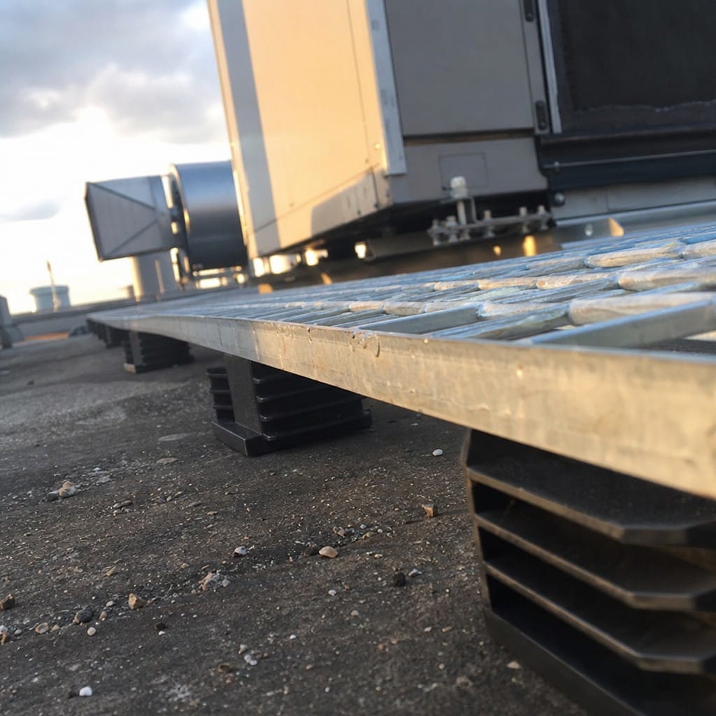 Customer photo review of Grating Feet Insert 500mm Spacing for Mesh Grating