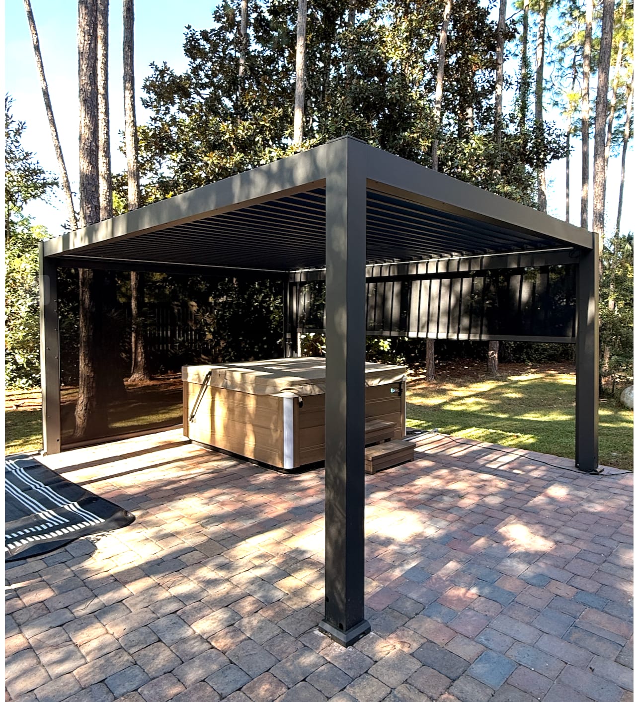Customer photo review of FlexPatio POWER+ PRO Gen 2 Motorized Pergola