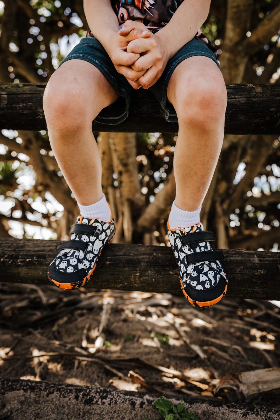 Customer photo review of LIL SPOOKY | VELCRO SNEAKERS - JNR