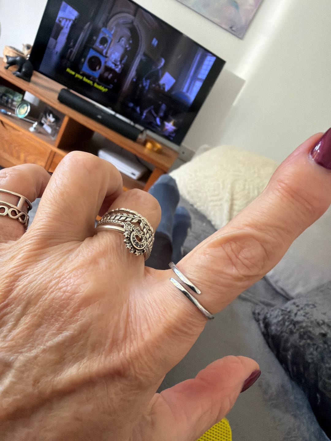 Customer photo review of Classic Claw Ring
