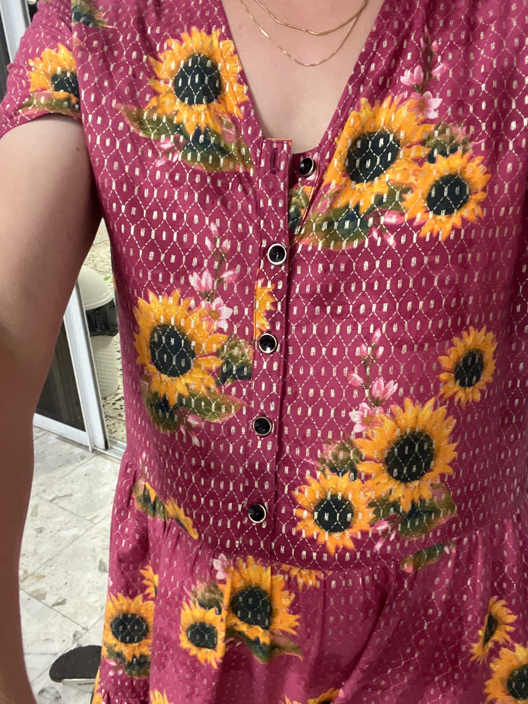 Customer photo review of שמלת קומות שקיעתה של הזריחה