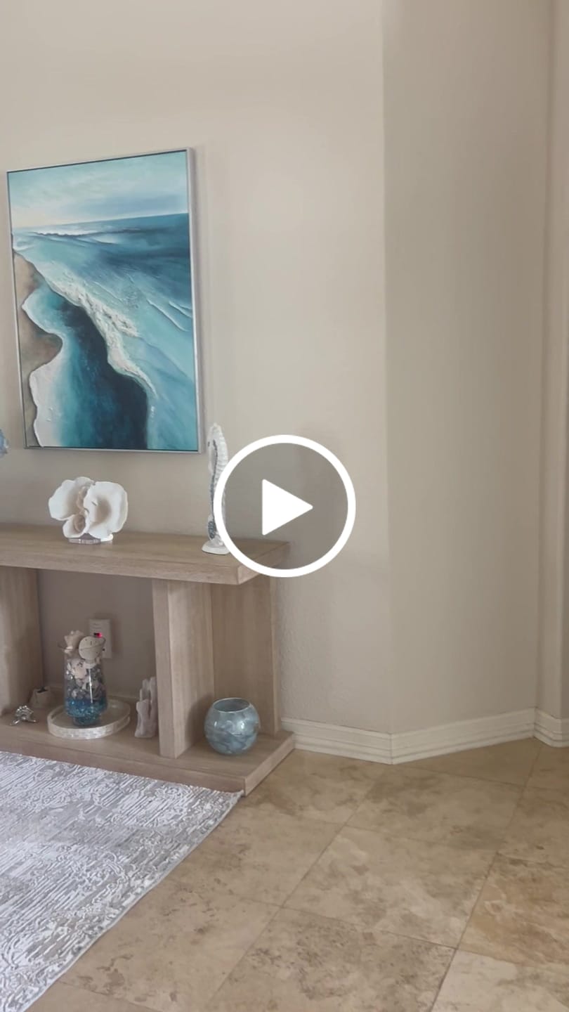 Customer video review of Plaster Art Texture Painting #SG536