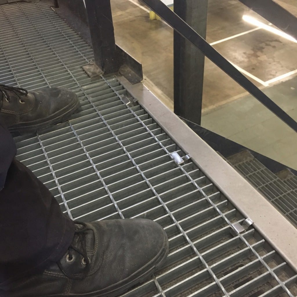 Customer photo review of Grating M Clips 316 Stainless Steel Pack 10 Integrated Nut