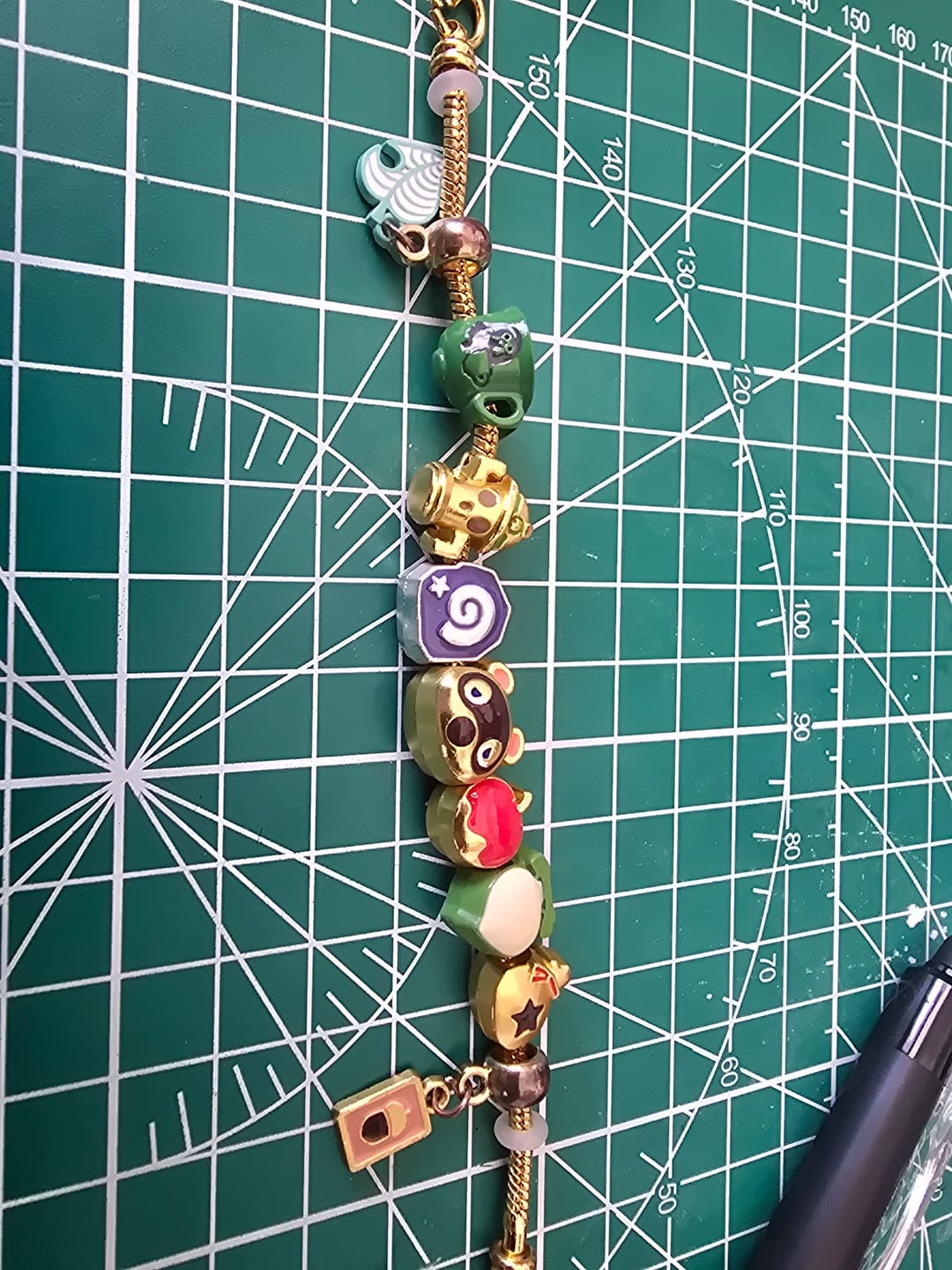 Customer photo review of Little Pieces of Your Island Bracelet