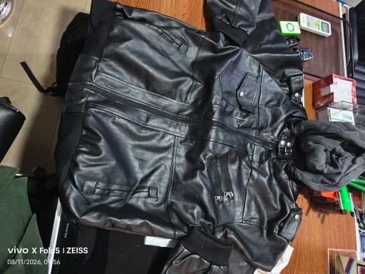 Customer photo review of Anders™ | Elegantiška vairavimo striukė