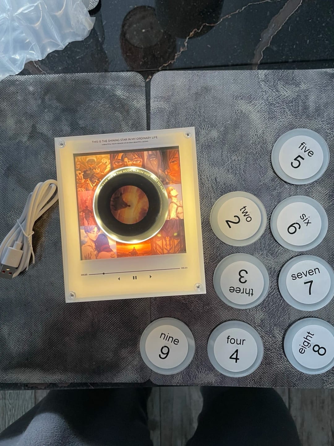 Customer photo review of Lumetuned Music Box
