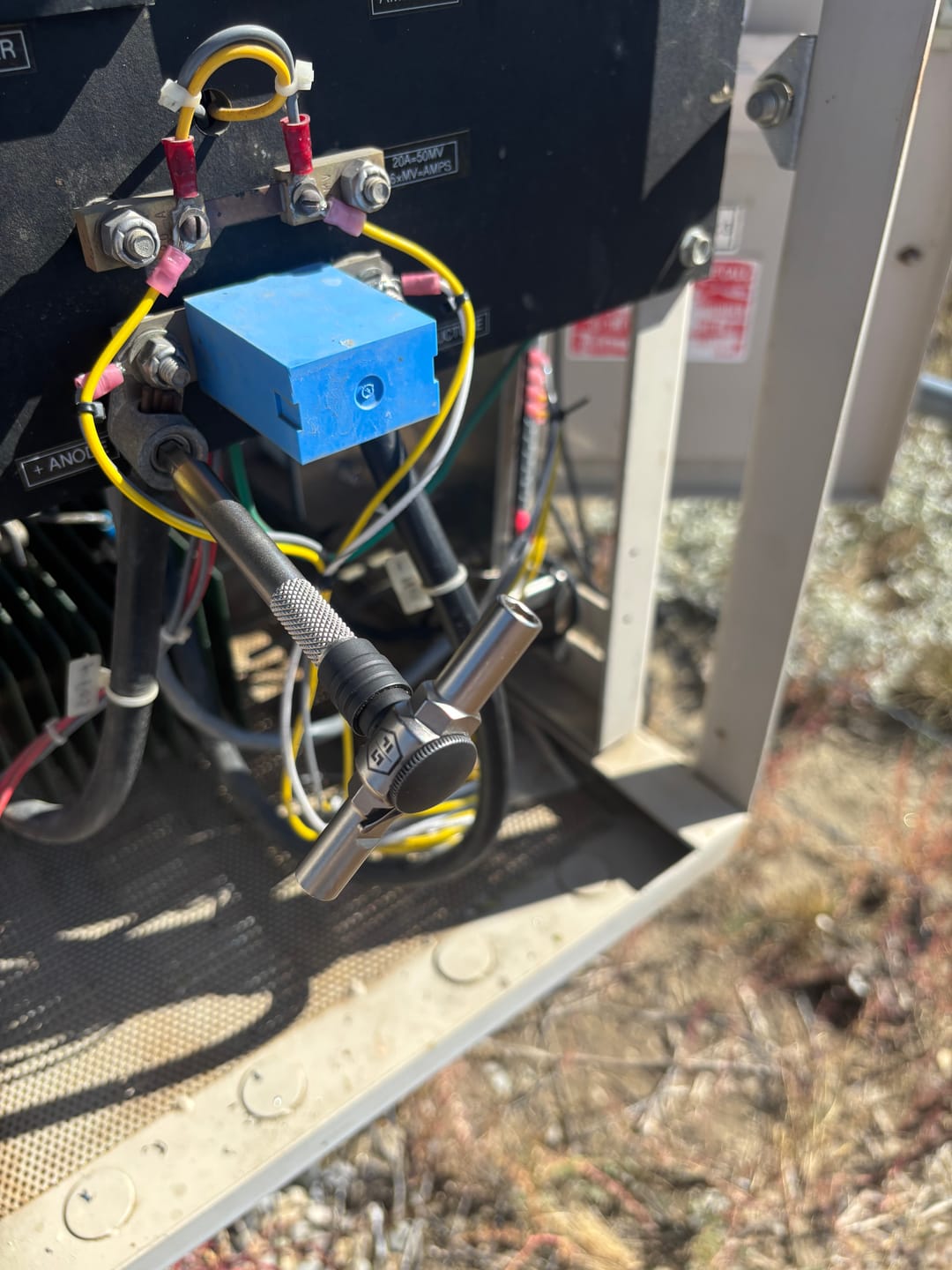 Customer photo review of Ratcheting T-Way Wrench with Locking Hex Drive