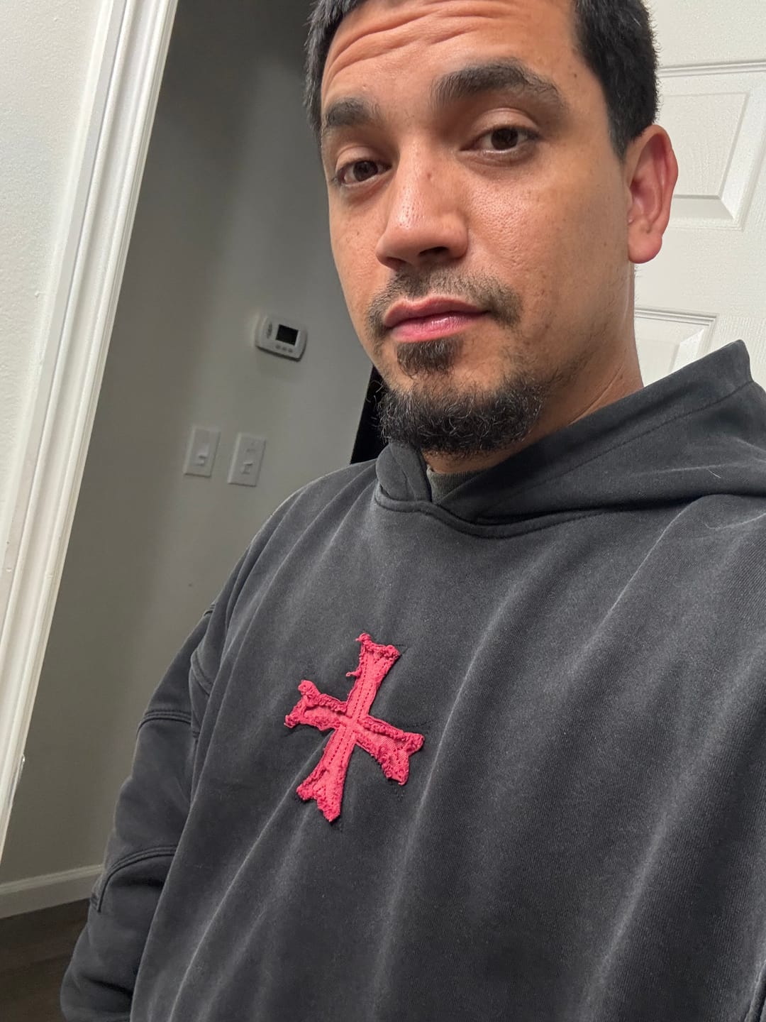 Customer photo review of Crusader Armor Hoodie - Without Rivets