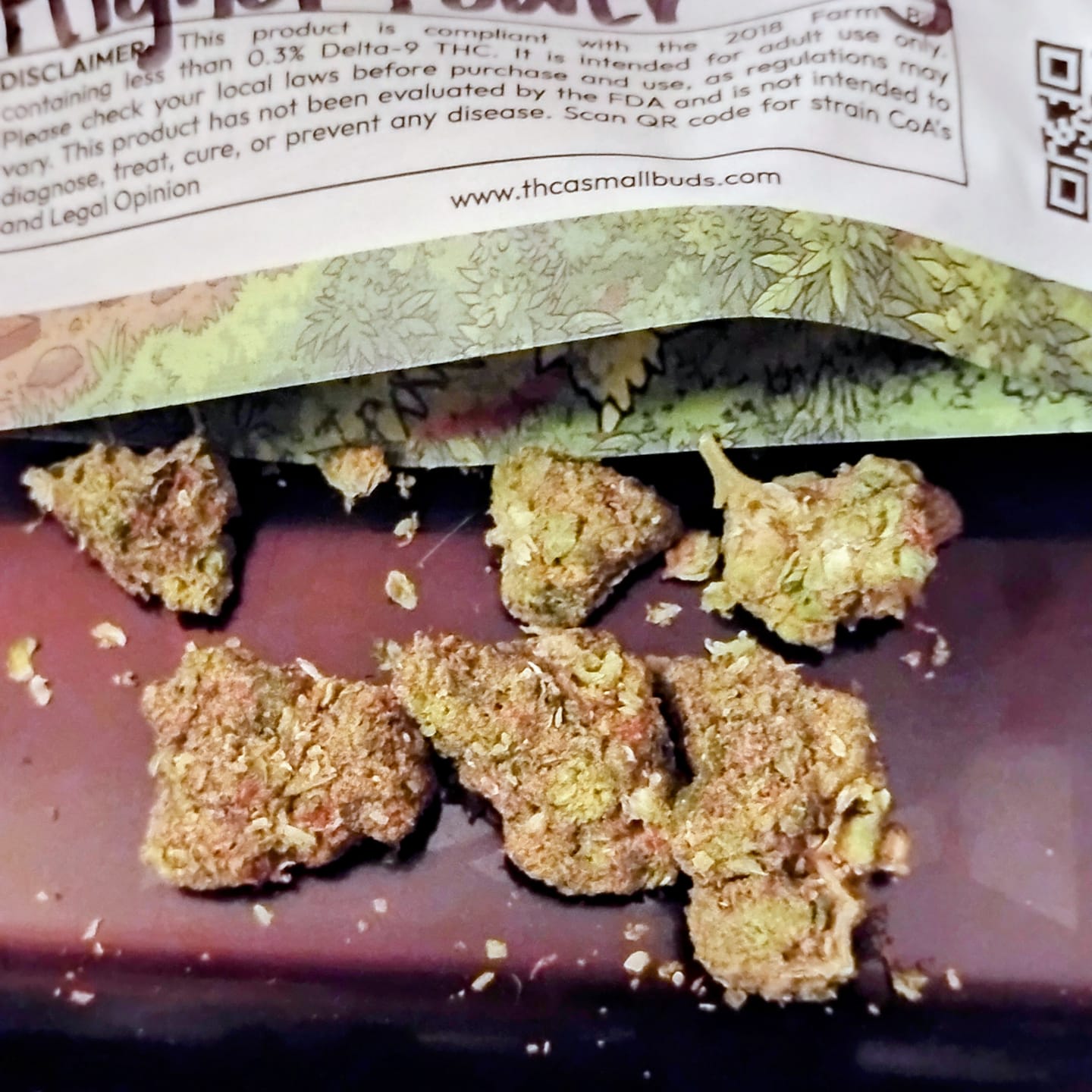 Customer photo review of Higher Power THCA Flower