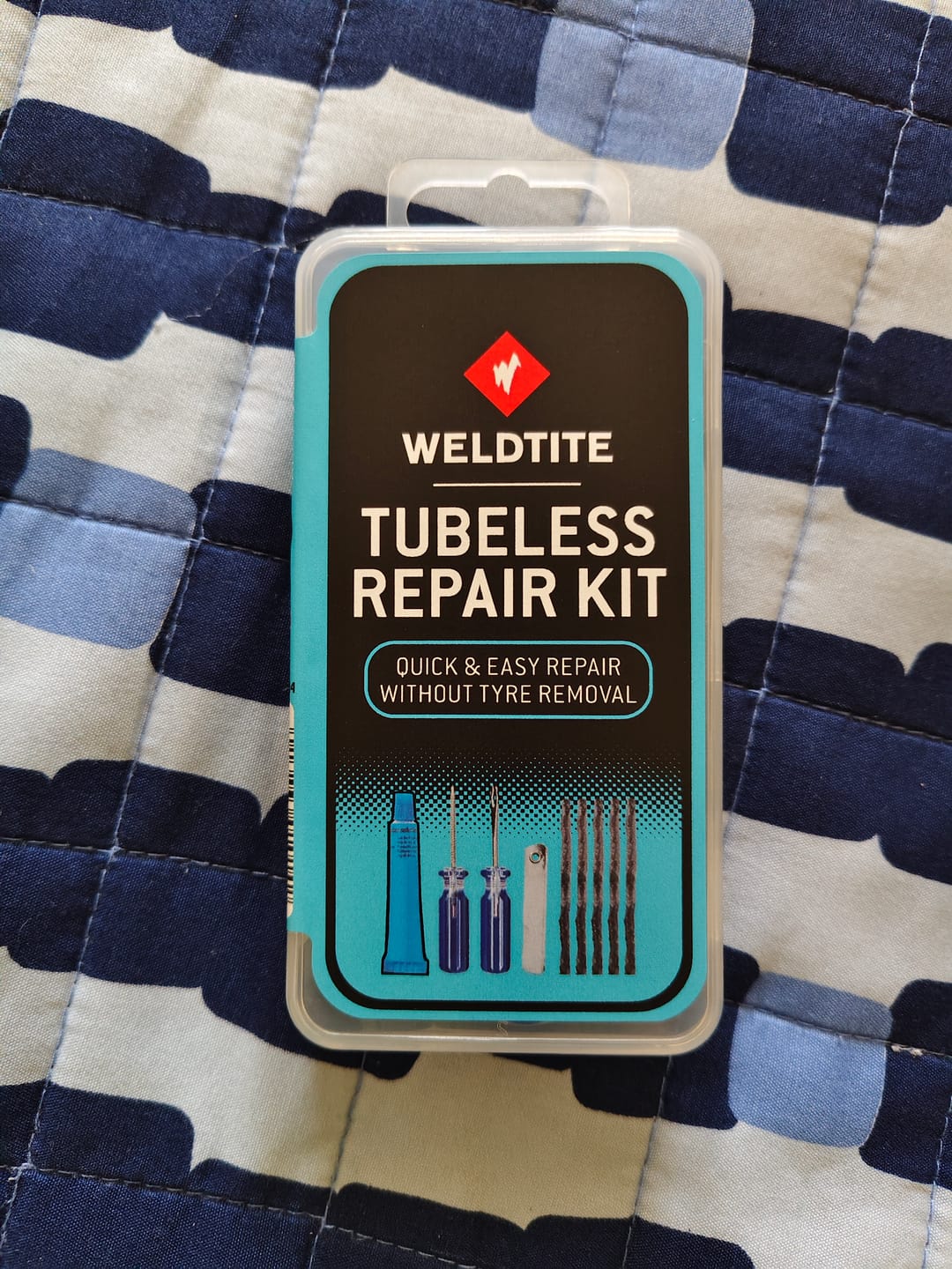 Customer photo review of Kit reparación tubular Weldtite
