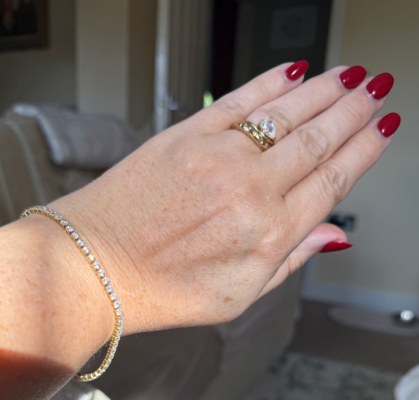 Customer photo review of Tennis Bracelet