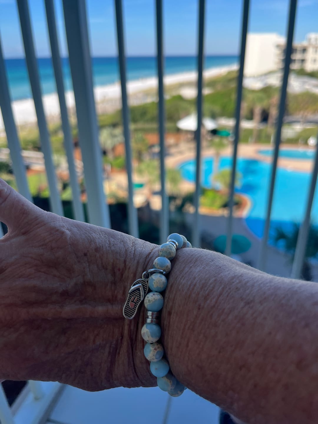Customer photo review of BEADED – “BUBBLES UP”