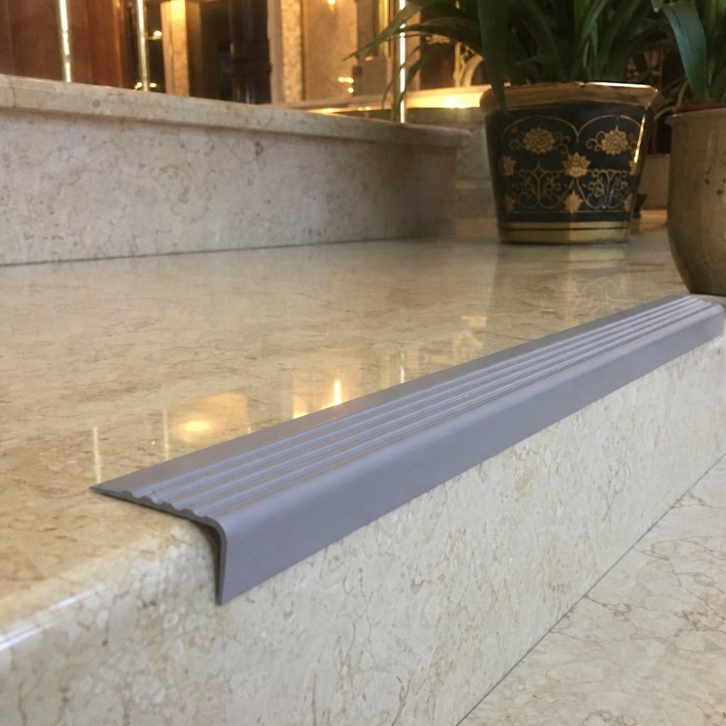 Customer photo review of Rubber Nosing 40x40mm 900mm & 1500mm PVC Anti Slip Step Edge
