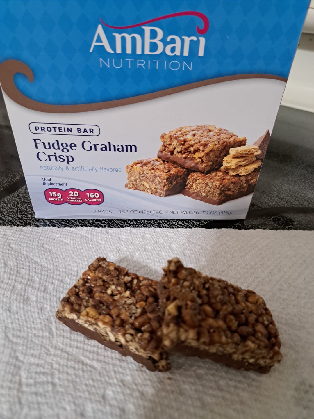 Customer photo review of Fudge Graham Bars