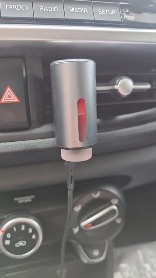 Customer photo review of AuraDrive | Car Scent Diffuser