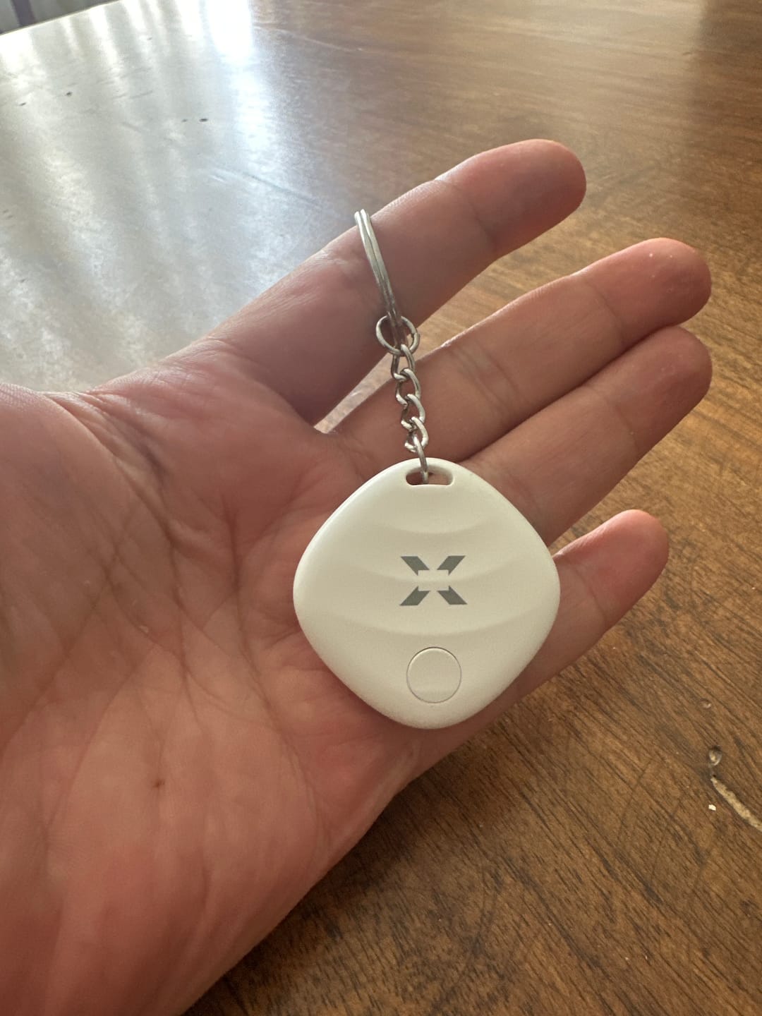 Customer photo review of Takip Cihazı | Smart Tag, Apple Find My ve Siri Uyumlu, Bluetooth, Sesli, Eşya Bulucu (Beyaz - X6605)