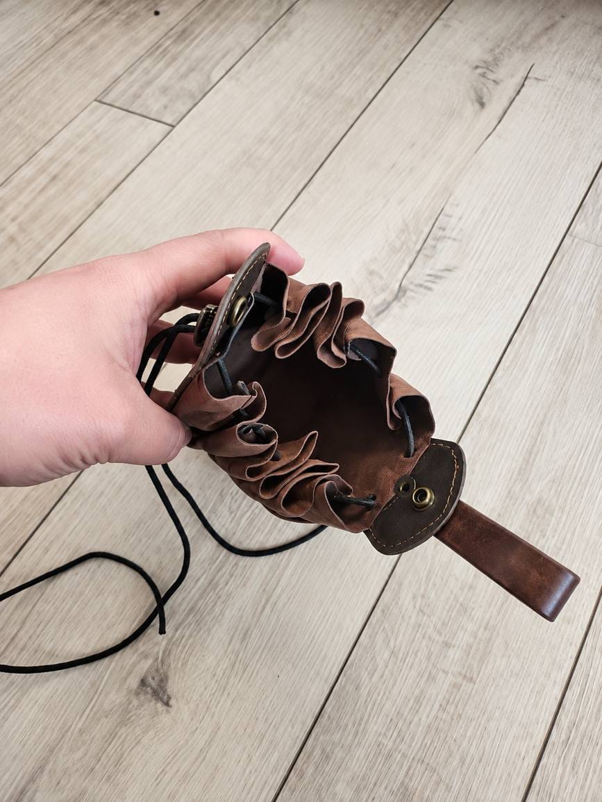 Customer photo review of Norse Dice Belt Pouch