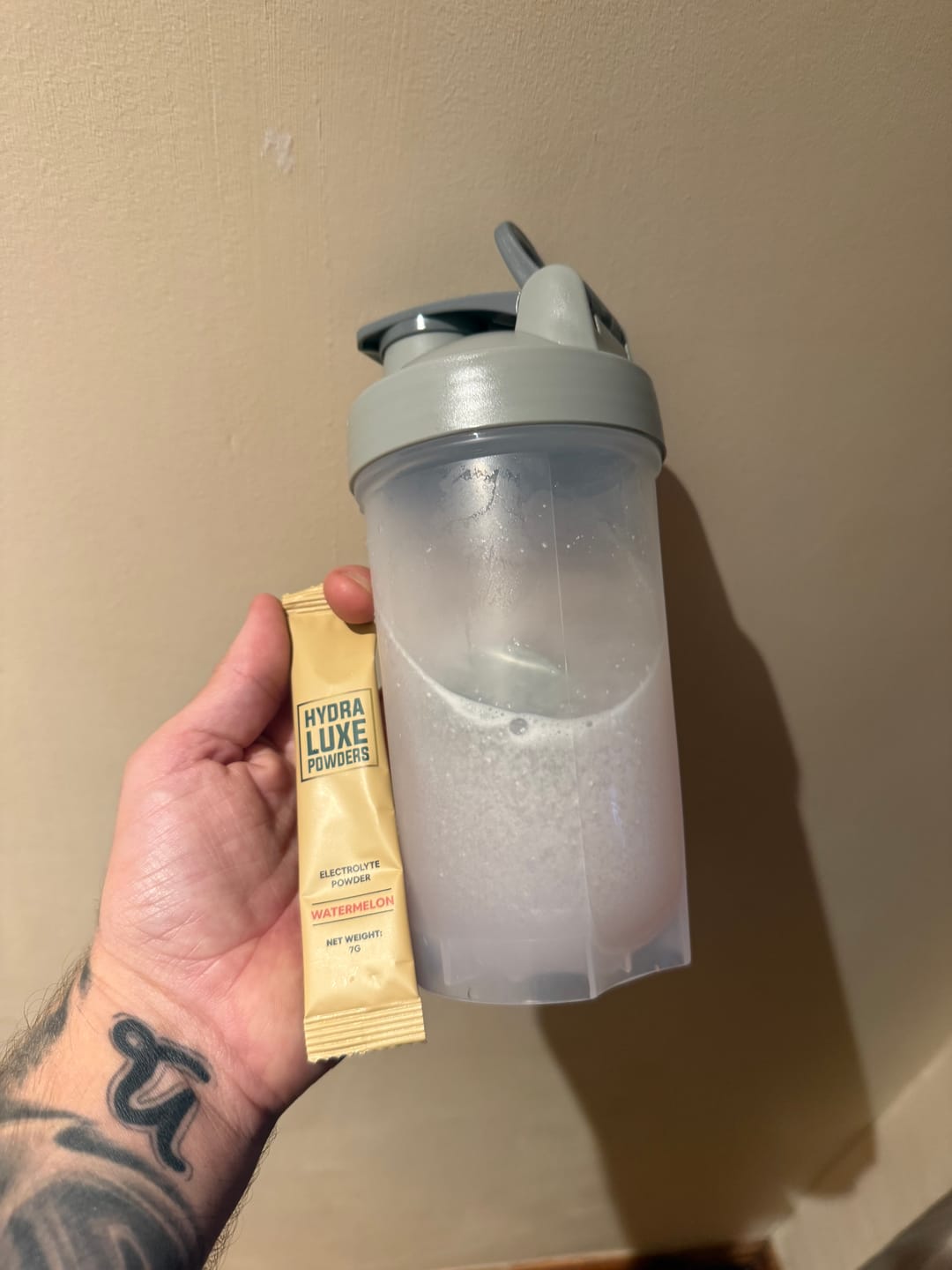 Customer photo review of Electrolyte Powder
