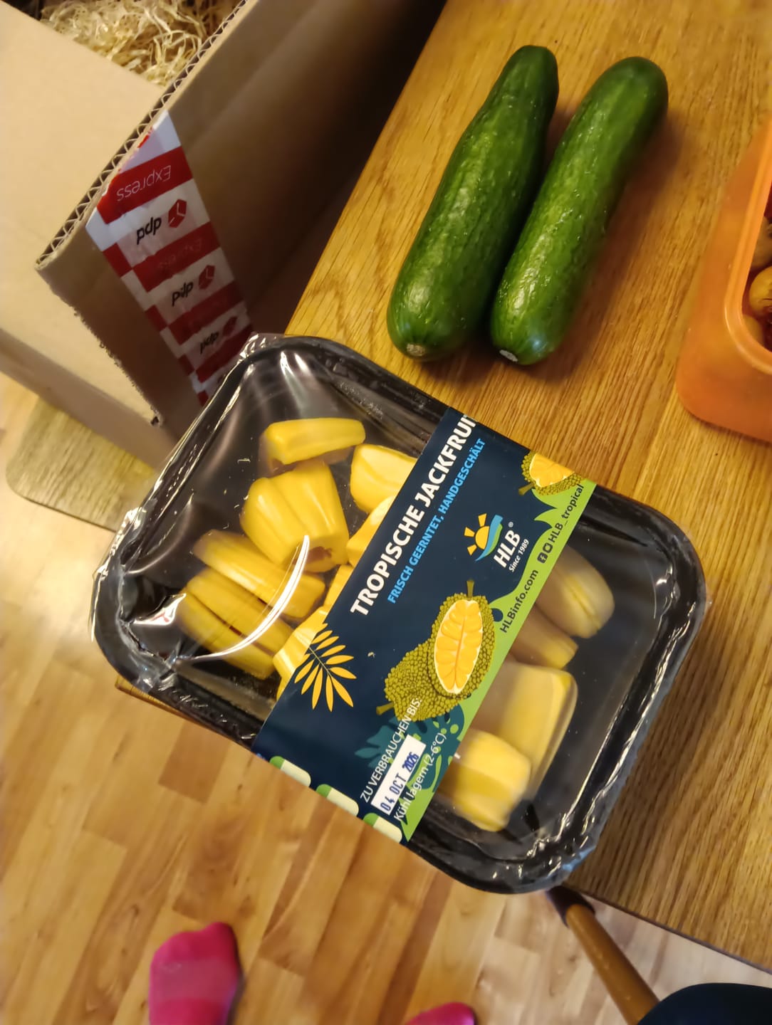Customer photo review of Frische Jackfruit Handgeschält