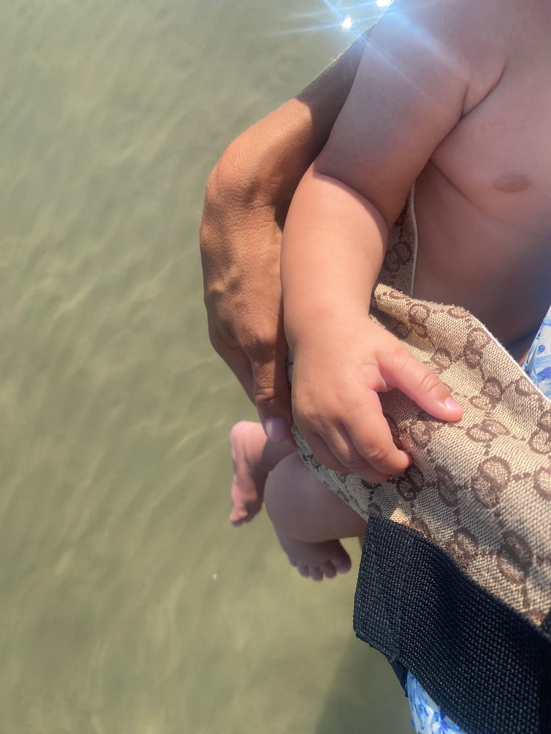 Customer photo review of Portabebè Ergonomico Antidolor