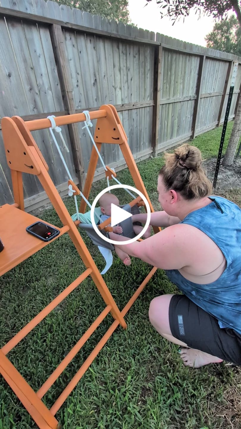 Customer video review of Juniper Folding Indoor & Outdoor Playset | Wooden Climber for Toddlers