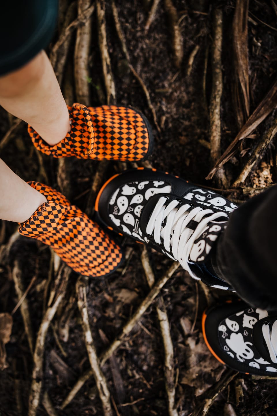 Customer photo review of SPOOKY SNEAKS | SNEAKERS - ADULTS