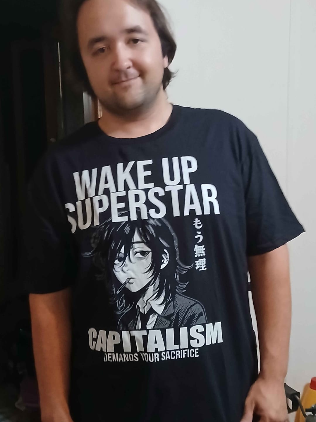 Customer photo review of Wake Up Superstar ❀ T-shirt