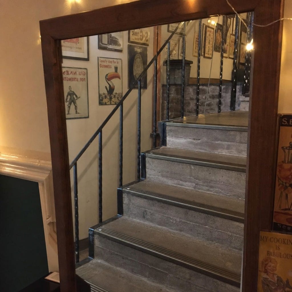 Customer photo review of Ribbed Stair Nosing 900x20mm Aluminium Anti Slip