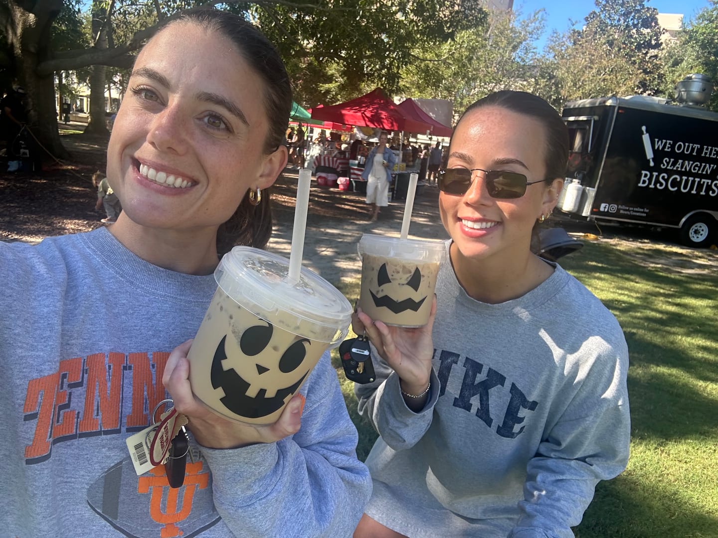 Customer photo review of Vintage 90s Grey Duke University  Long Sleeve (L/XL)