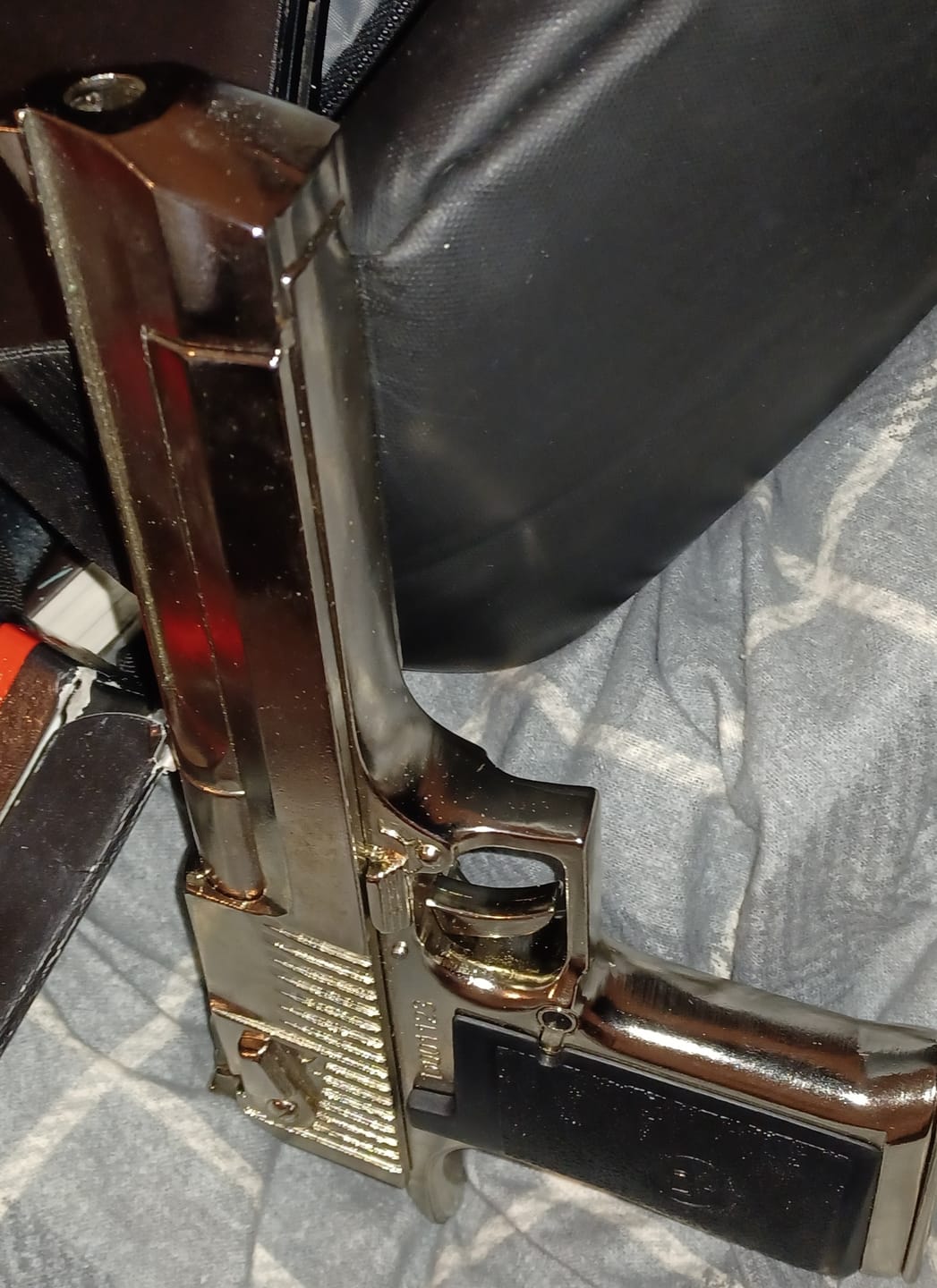 Customer photo review of Desert Eagle - Joker Style Chrome Finish