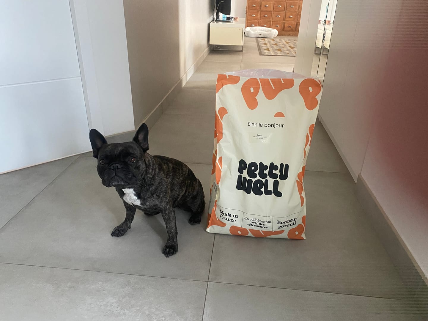 Customer photo review of Croquettes Poulet pour chien (petite) - 1. 28 Mig