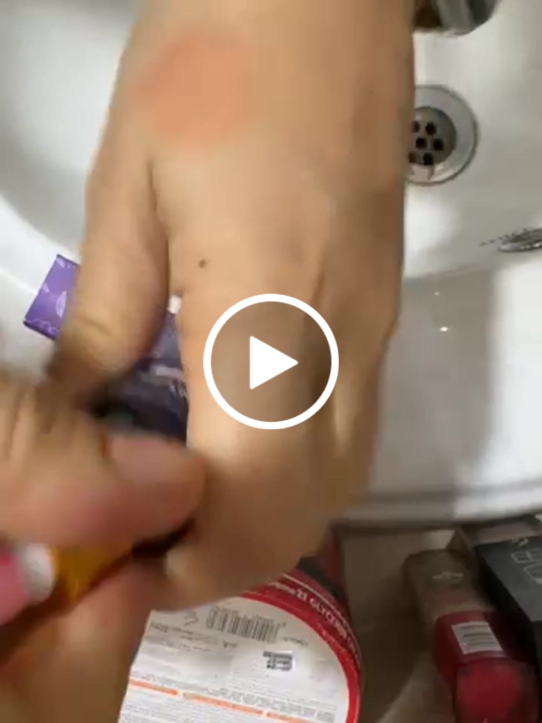 Customer video review of Purplish Lip Cheek Tint - Smudge proof, long wear gives a glow to the face and a natural finish product  100% Organic lip stain